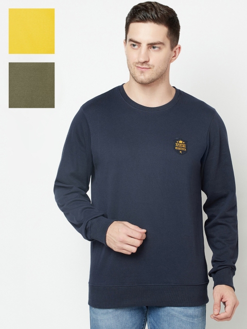 

ELEGANCE Men Pack Of 3 Sweatshirts, Multi