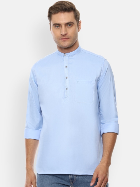 

Van Heusen Sport Men Blue Slim Fit Opaque Casual Shirt