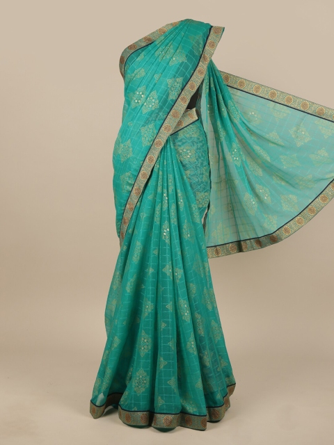 

Pothys Green Ethnic Motifs Saree