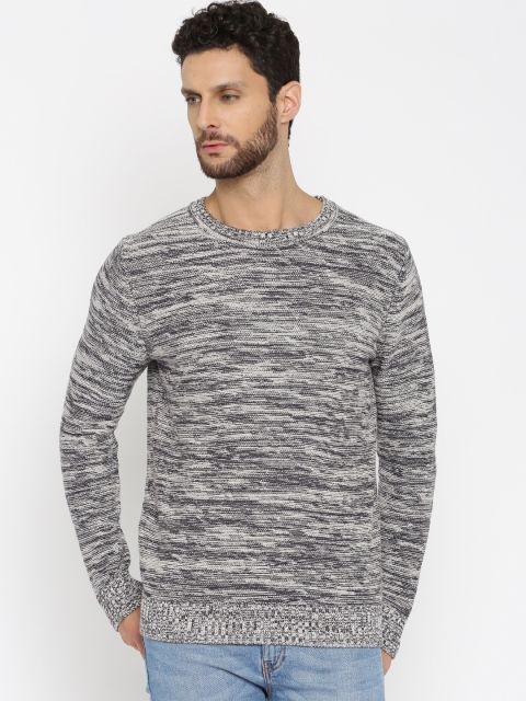

SELA Men Beige Sweater