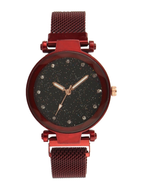 

FLUID Women Black Bracelet Style Straps Analogue Watch FL21-Mag-05-RD
