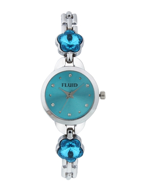 

FLUID Women Blue Embellished Dial Bracelet Style Analogue Watch FL21-702-BL01