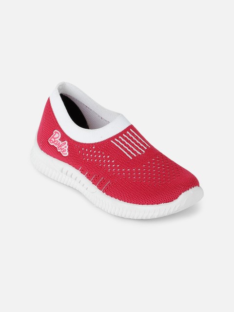 

Kids Ville Girls Pink Barbie Slip-On Sneakers