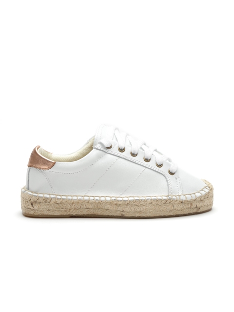 

Soludos Women White Solid Espadrilles