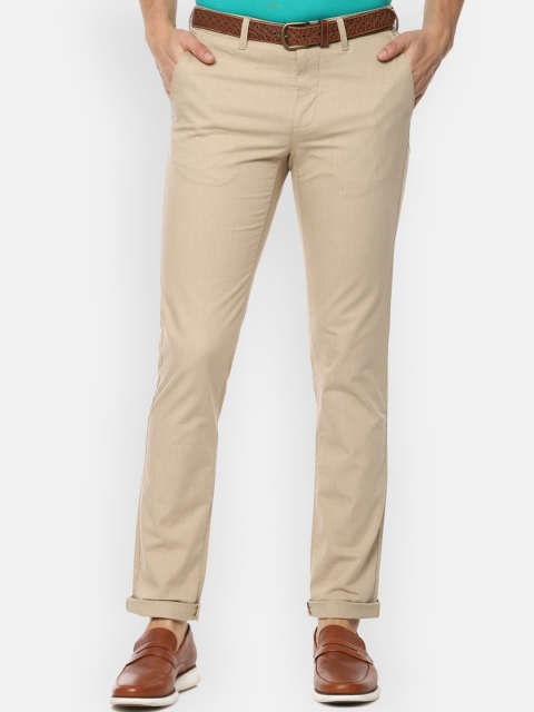 

Van Heusen Sport Men Beige Slim Fit Trousers