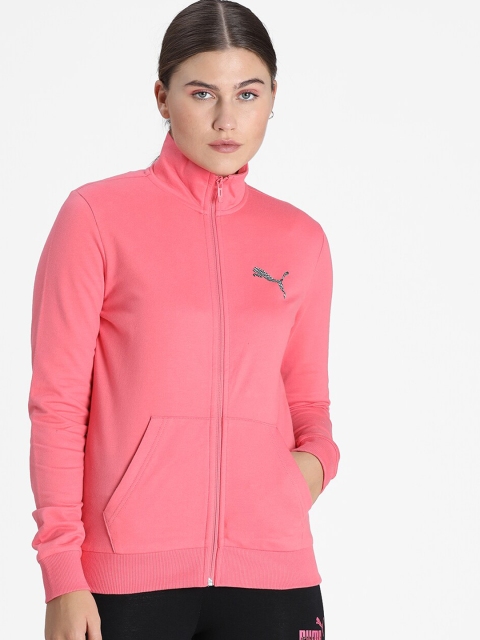 

Puma Women Pink Sweat Jacket