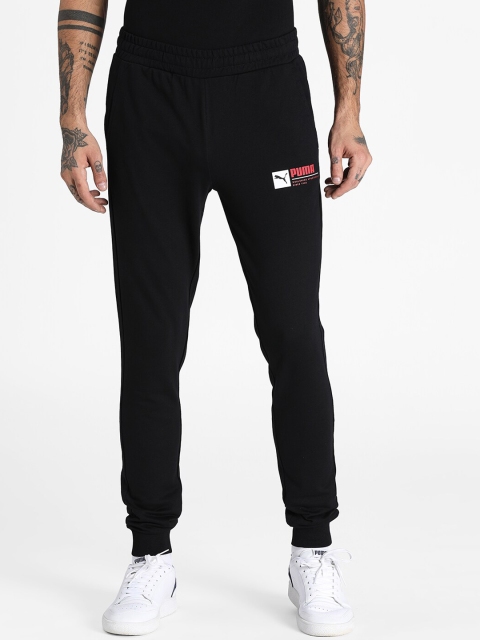 

Puma Adult-Men Black Solid Track Pants