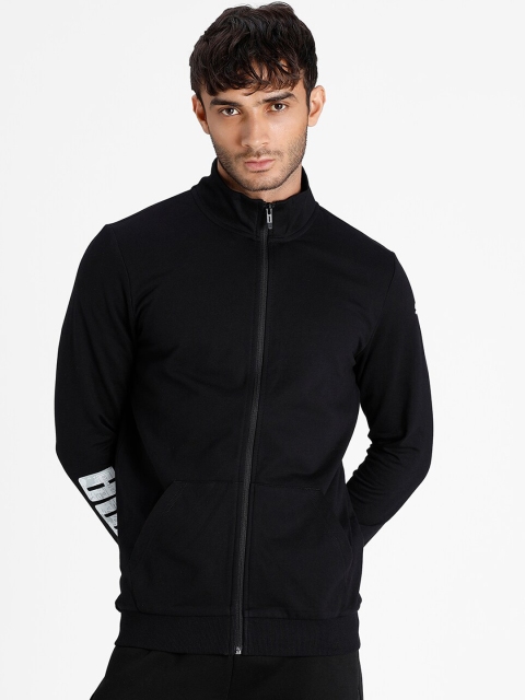 

Puma Men Black Sweat Jacket