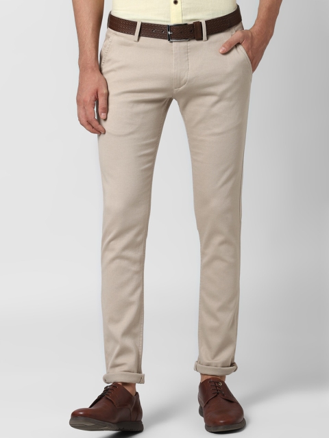 

Peter England Casuals Men Beige Skinny Fit Chinos Trousers