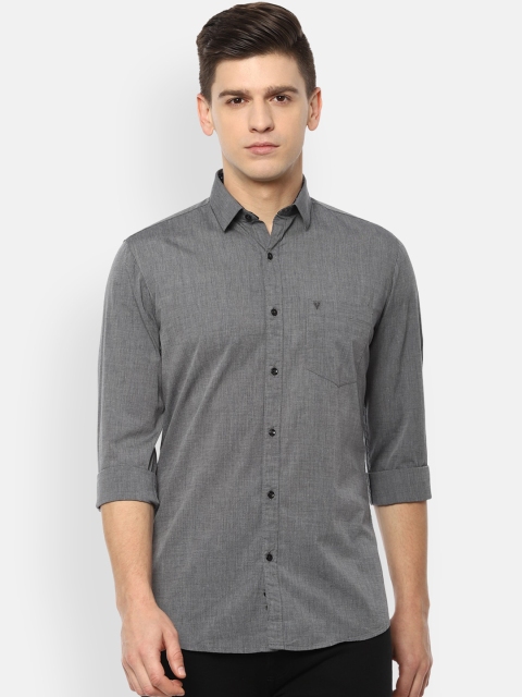 

Van Heusen Sport Men Grey Solid Slim Fit Formal Shirt