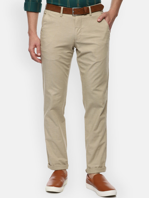 

Louis Philippe Sport Men Khaki Slim Fit Chinos Trousers