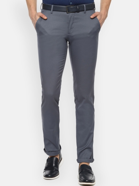 

Louis Philippe Sport Men Grey Slim Fit Trousers