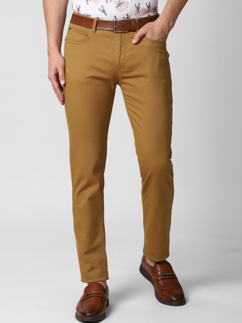 

Peter England Casuals Men Khaki Slim Fit Chinos Trousers