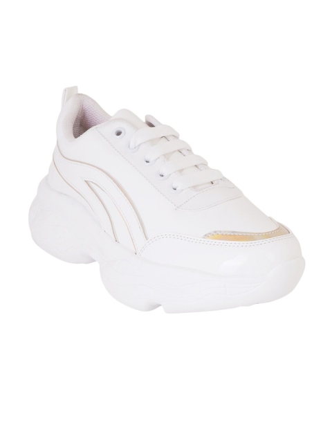 

SCENTRA Women White Mesh Walking Non-Marking Shoes