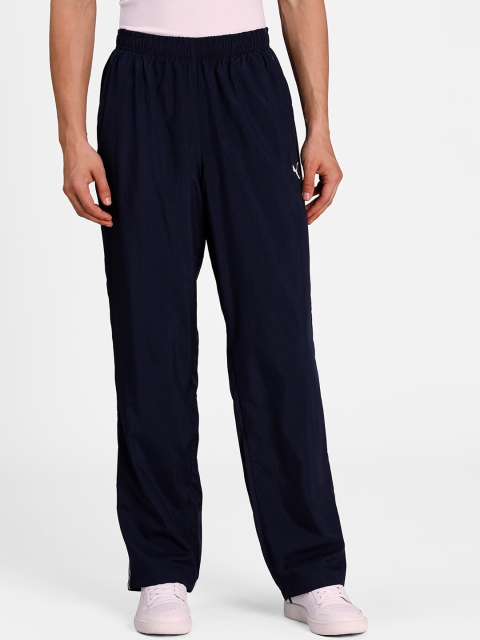 

Puma Men Navy Blue Solid Track Pants