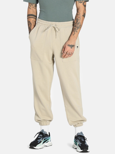 

Puma Men Beige Downtown Sweatpants TR