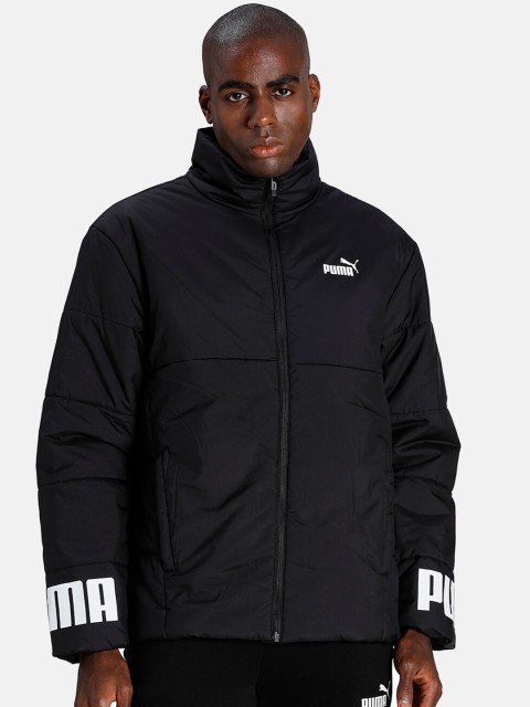 

Puma Men Black & White ESS Padded Jacket