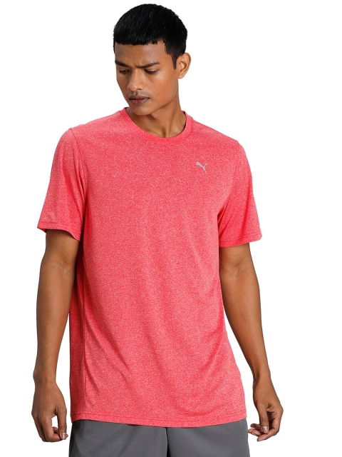 

Puma Men Coral Solid T-shirt