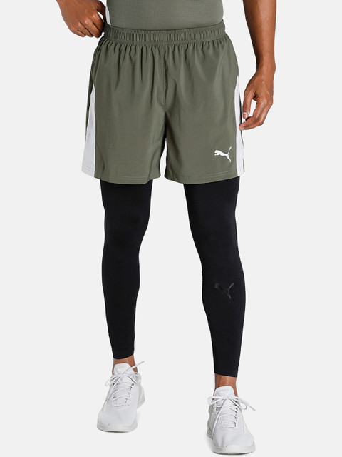 

Puma Men Grey Run Favorite Woven Session Short, Green