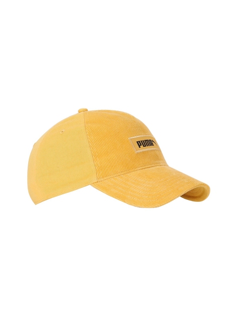 

Puma Unisex Yellow Archive Logo Label Cap