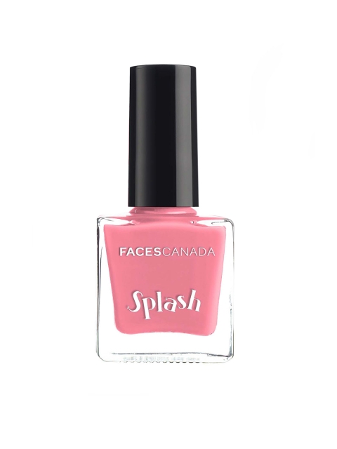 

FACES CANADA Fast Dry High Shine Lasting No Chip Splash Nail Enamel 8ml - Macaroon 113, Pink