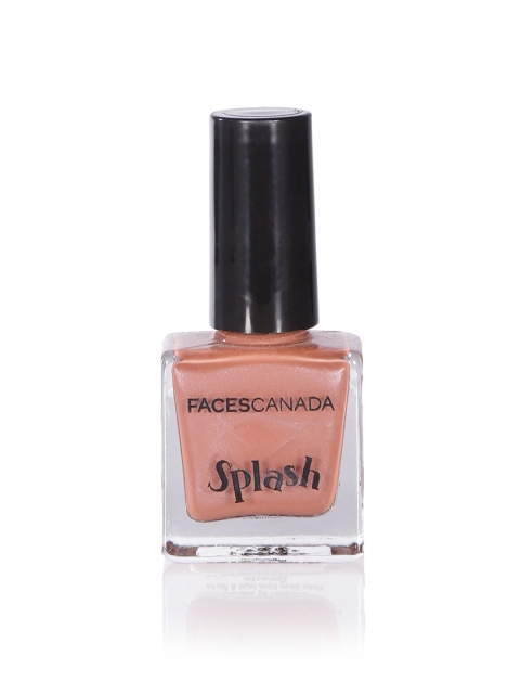 

FACES CANADA Splash Fast Dry High Shine Lasting No Chip Nail Enamel 8ml - Rosewood 127, Brown