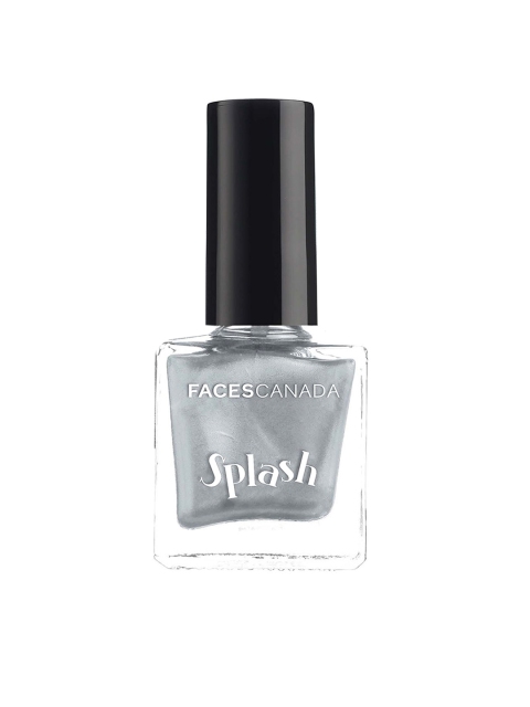 

FACES CANADA Splash Fast Dry High Shine Lasting No Chip Nail Enamel 8ml - Moon Dust 158, Silver