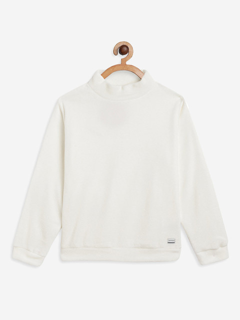 

Octave Boys White Fleece Sweatshirt