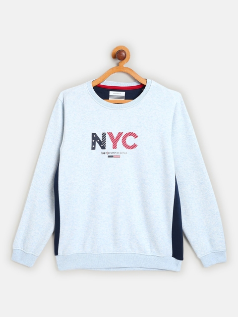

Octave Boys Blue Printed Sweatshirt