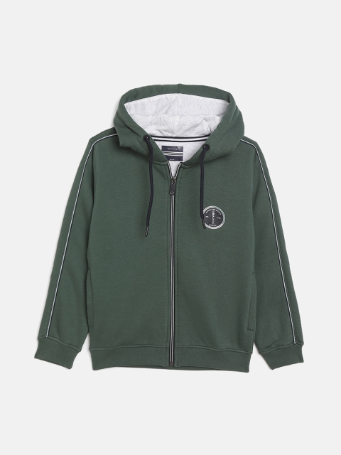 

Octave Boys Green Hooded Sweatshirt
