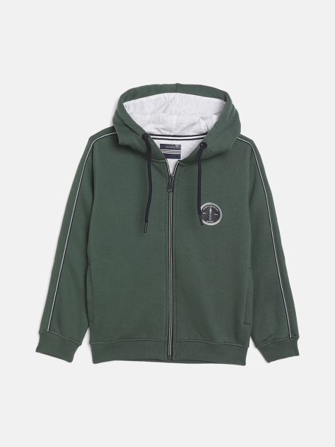 

Octave Boys Green Hooded Sweatshirt