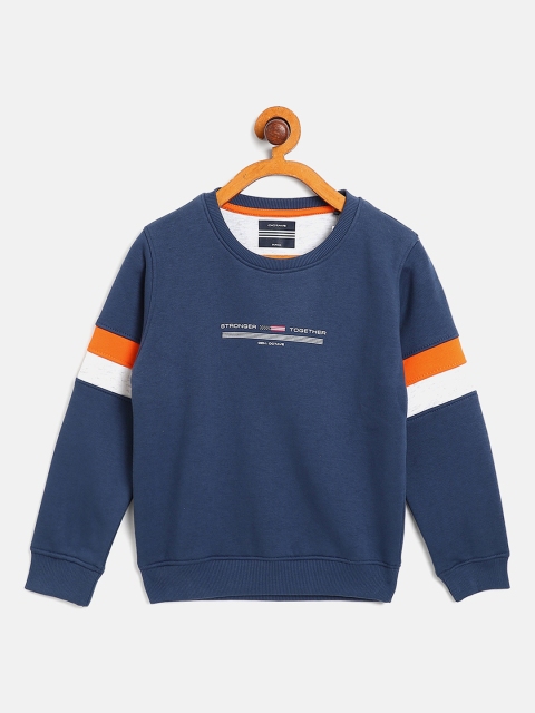 

Octave Boys Blue Printed Sweatshirt