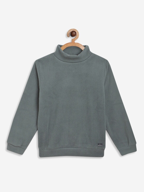 

Octave Boys Green Turtle Neck Sweatshirt