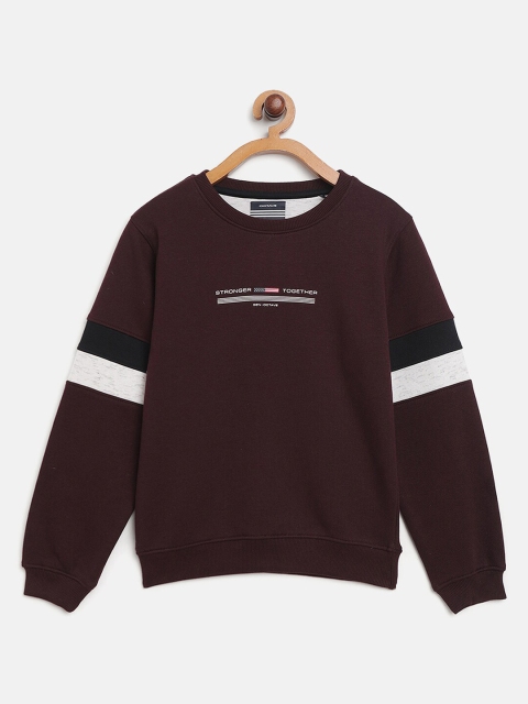 

Octave Boys Burgundy Sweatshirt