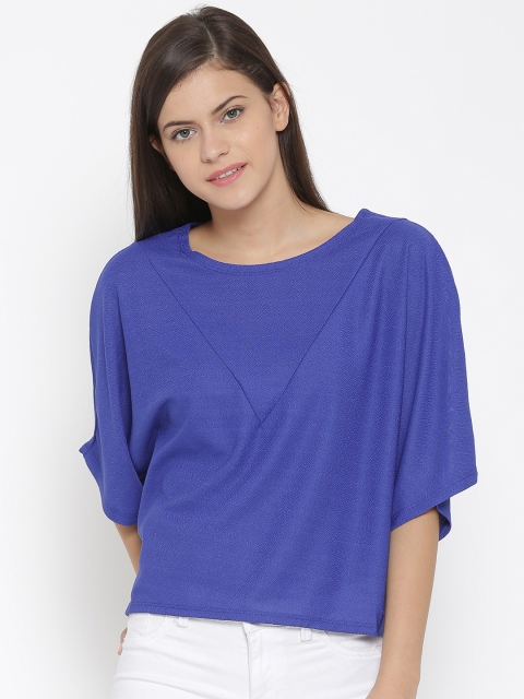 

Vero Moda Women Blue Solid Top