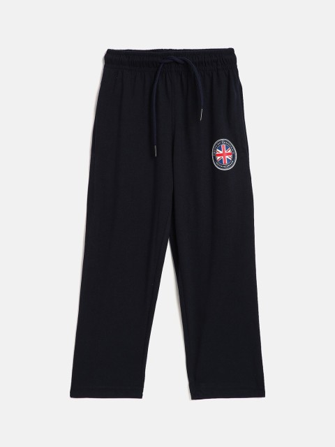 

Octave Boys Navy Blue Cotton Track Pants