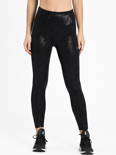 

Puma Women Black Untamed High-Waist Tights
