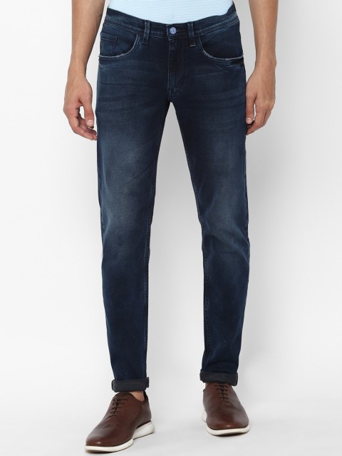 

Allen Solly Men Navy Blue Skinny Fit Light Fade Jeans