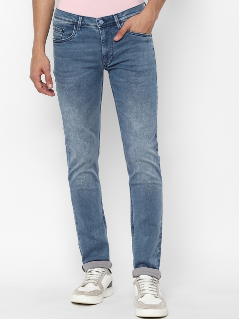 

Allen Solly Sport Men Blue Skinny Fit Heavy Fade Stretchable Jeans