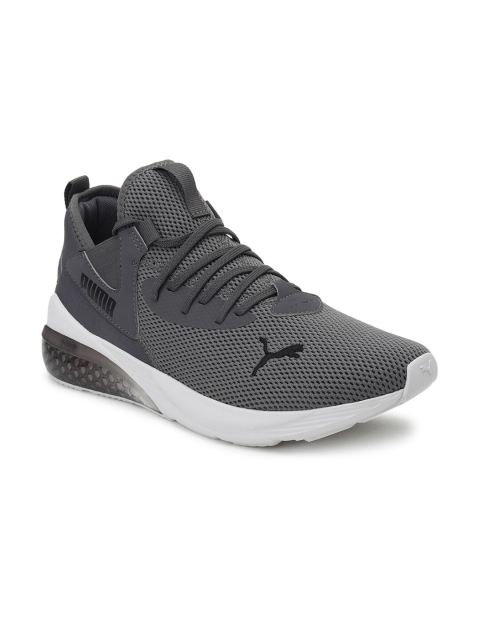 

Puma Men Grey Textile Cell Vive Evo Running Shoes