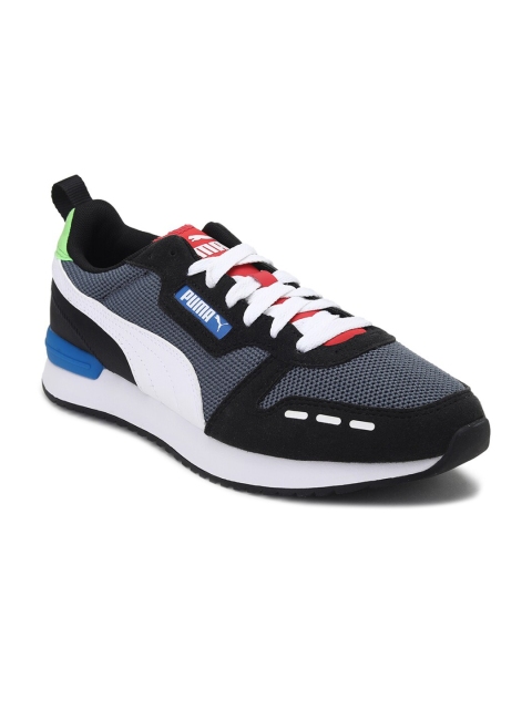 

Puma Unisex Grey Colourblocked R78 Sneakers