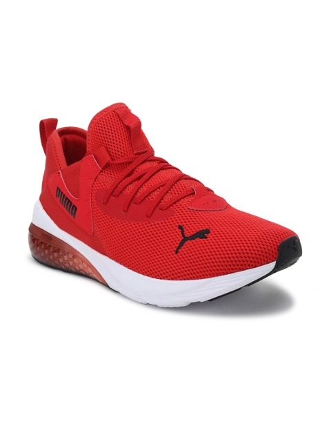 

Puma Men Red Textile Cell Vive Evo Running Shoes