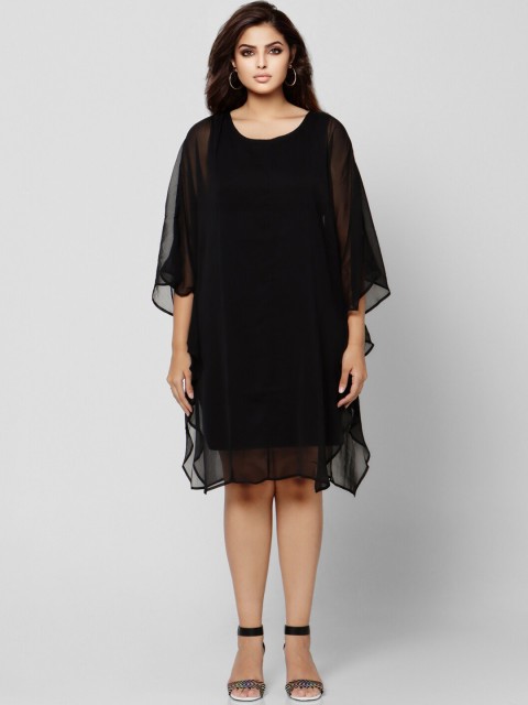 

Vero Moda Black A-Line Dress