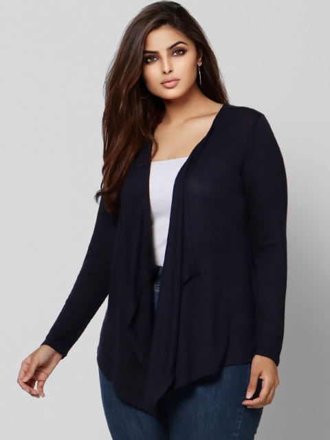 

VERO MODA CURVE Women Navy Blue Shrug