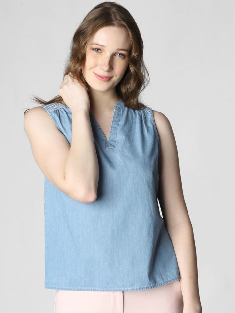 

Vero Moda Blue Regular Top