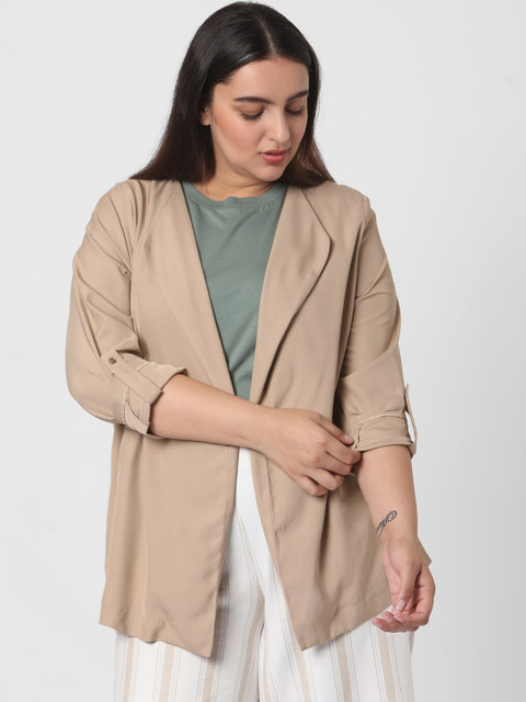 

Vero Moda Women Brown Longline Tailored Jacket