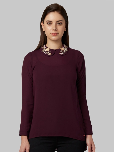

Park Avenue Woman Purple Regular Top