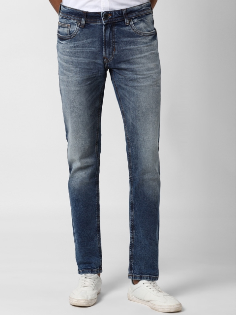 

Peter England Casuals Men Navy Blue Slim Fit Heavy Fade Stretchable Jeans
