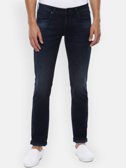 

Louis Philippe Jeans Men Navy Blue Slim Fit Jeans