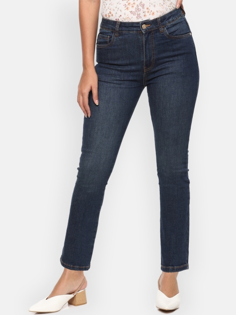 

Van Heusen Woman Women Navy Blue Slim Fit Light Fade Jeans